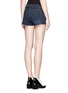 Back View - Click To Enlarge - J BRAND - Cut-off denim shorts