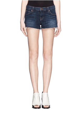 Main View - Click To Enlarge - J BRAND - Cut-off denim shorts