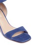 Detail View - Click To Enlarge - VALENTINO GARAVANI - Ankle wrap suede sandals
