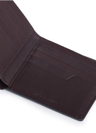 Detail View - Click To Enlarge - ANYA HINDMARCH - 'Victory' embossed leather bifold wallet