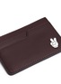 Detail View - Click To Enlarge - ANYA HINDMARCH - 'Victory' embossed leather card holder