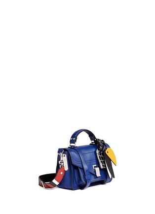 Detail View - Click To Enlarge - PROENZA SCHOULER - 'PS1' tiny leather crossbody satchel