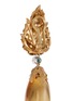 Detail View - Click To Enlarge - BUCCELLATI - Emerald citrine 18k gold leaf drop earrings