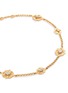  - BUCCELLATI - 'Opera' diamond 18k yellow gold floral station charm necklace