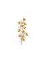 Main View - Click To Enlarge - BUCCELLATI - Diamond 18k gold leaf brooch