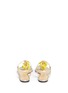 Back View - Click To Enlarge - CHARLOTTE OLYMPIA - Banana charm mirror leather sandals