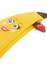  - CHARLOTTE OLYMPIA - 'Banana' leather zip pouch