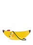 Main View - Click To Enlarge - CHARLOTTE OLYMPIA - 'Banana' leather zip pouch