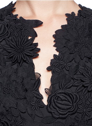 Detail View - Click To Enlarge - TORY BURCH - Merida antique floral guipure dress