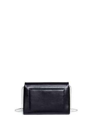 Detail View - Click To Enlarge - 3.1 PHILLIP LIM - 'Alix' paperclip flap leather clutch
