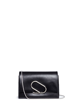 Main View - Click To Enlarge - 3.1 PHILLIP LIM - 'Alix' paperclip flap leather clutch