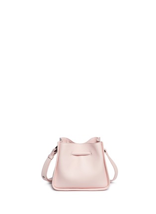 Detail View - Click To Enlarge - 3.1 PHILLIP LIM - 'Soleil' mini leather drawstring bucket bag