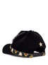 Figure View - Click To Enlarge - VENNA - Stud star tribal embroidered baseball cap