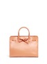 Detail View - Click To Enlarge - MANSUR GAVRIEL - 'Large Sun' leather bow tote