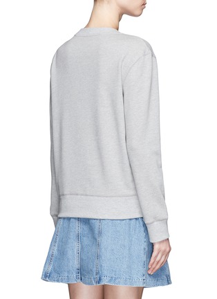 Back View - Click To Enlarge - GROUND ZERO - 'Home Girl' cotton sweatshirt