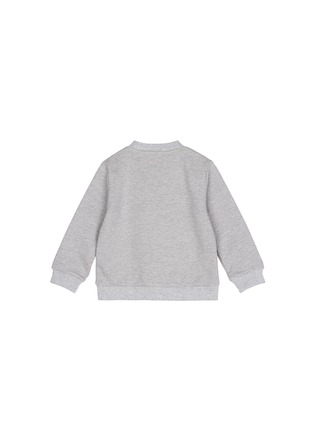 Figure View - Click To Enlarge - GROUND ZERO - 'Future Anna' cropped cotton kids sweatshirt