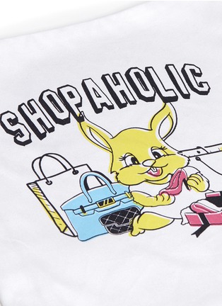 Detail View - Click To Enlarge - GROUND ZERO - 'Shopaholic' shopping tote