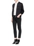 Figure View - Click To Enlarge - EQUIPMENT - x Kate Moss 'Slim Signature' lightning print silk shirt