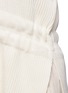 Detail View - Click To Enlarge - MS MIN - Tie waist wool rib knit sweater
