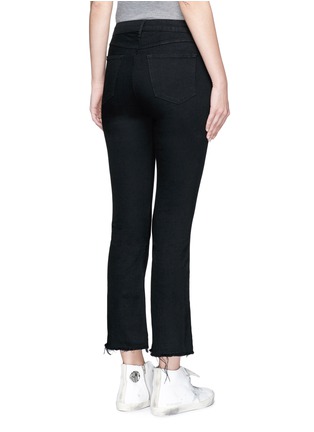 Back View - Click To Enlarge - 3X1 - W25 slim fit cropped flared jeans