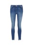 Main View - Click To Enlarge - 3X1 - 'W3' frayed cuff cropped skinny jeans