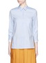 Main View - Click To Enlarge - GUCCI - Side split Oxford cloth shirt