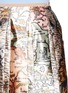 Detail View - Click To Enlarge - GUCCI - 'Sea Map' print silk duchesse satin skirt
