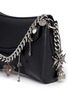 Detail View - Click To Enlarge - ALEXANDER MCQUEEN - 'Medallion' mix charm panelled leather satchel