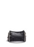 Back View - Click To Enlarge - ALEXANDER MCQUEEN - 'Medallion' mix charm panelled leather satchel