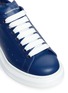 Detail View - Click To Enlarge - ALEXANDER MCQUEEN - Chunky outsole leather sneakers