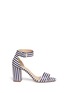 Main View - Click To Enlarge - J.CREW - Striped strappy high-heel sandals