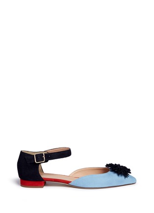 Main View - Click To Enlarge - J.CREW - Colourblock flats with pompoms