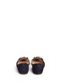 Back View - Click To Enlarge - J.CREW - Collection Sloan jeweled suede d'Orsay flats