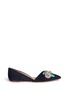 Main View - Click To Enlarge - J.CREW - Collection Sloan jeweled suede d'Orsay flats