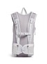 Back View - Click To Enlarge - ADIDAS BY STELLA MCCARTNEY - Reflective snakeskin print running backpack