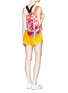 Figure View - Click To Enlarge - ADIDAS BY STELLA MCCARTNEY - 'BP-Shopper PR' floral print backpack