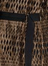 Detail View - Click To Enlarge - PRINGLE OF SCOTLAND - Lattice lace belted coat
