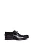 Main View - Click To Enlarge - - - 'Taormina' side lace-up brogue leather slip-ons