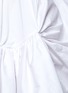 Detail View - Click To Enlarge - MATICEVSKI - 'Tonalist' ruffle poplin halterneck dress