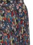 Detail View - Click To Enlarge - ALICE & OLIVIA - 'Shannon' floral print plissé pleat chiffon maxi skirt