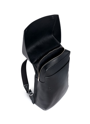 Detail View - Click To Enlarge - BALENCIAGA - 'Phileas' leather backpack