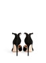 Back View - Click To Enlarge - GIANVITO ROSSI - 'Romy' T-bar suede pumps