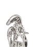 Detail View - Click To Enlarge - SAMUEL KUNG - Jade bead diamond drop asymmetric earring