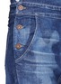 Detail View - Click To Enlarge - 72877 - 'Water' stained dungarees