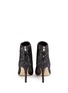 Back View - Click To Enlarge - SAM EDELMAN - 'Kourtney' coarse glitter ankle boots