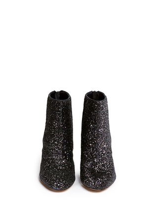 Figure View - Click To Enlarge - SAM EDELMAN - 'Kourtney' coarse glitter ankle boots