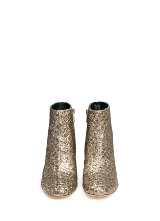 Figure View - Click To Enlarge - SAM EDELMAN - 'Edith' plaid tweed glitter ankle boots