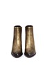 Figure View - Click To Enlarge - SAM EDELMAN - 'Joey' brushed metallic leather boots