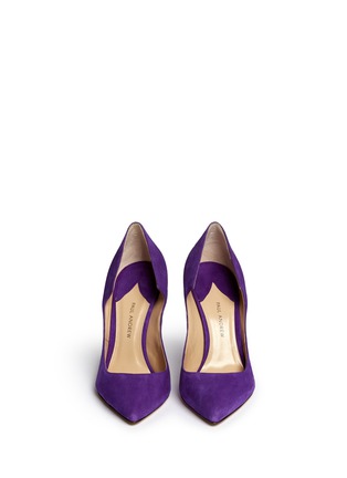 Figure View - Click To Enlarge - PAUL ANDREW - 'Manhattan' suede pumps