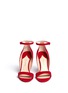 Figure View - Click To Enlarge - PAUL ANDREW - 'Westside' suede ankle strap sandals